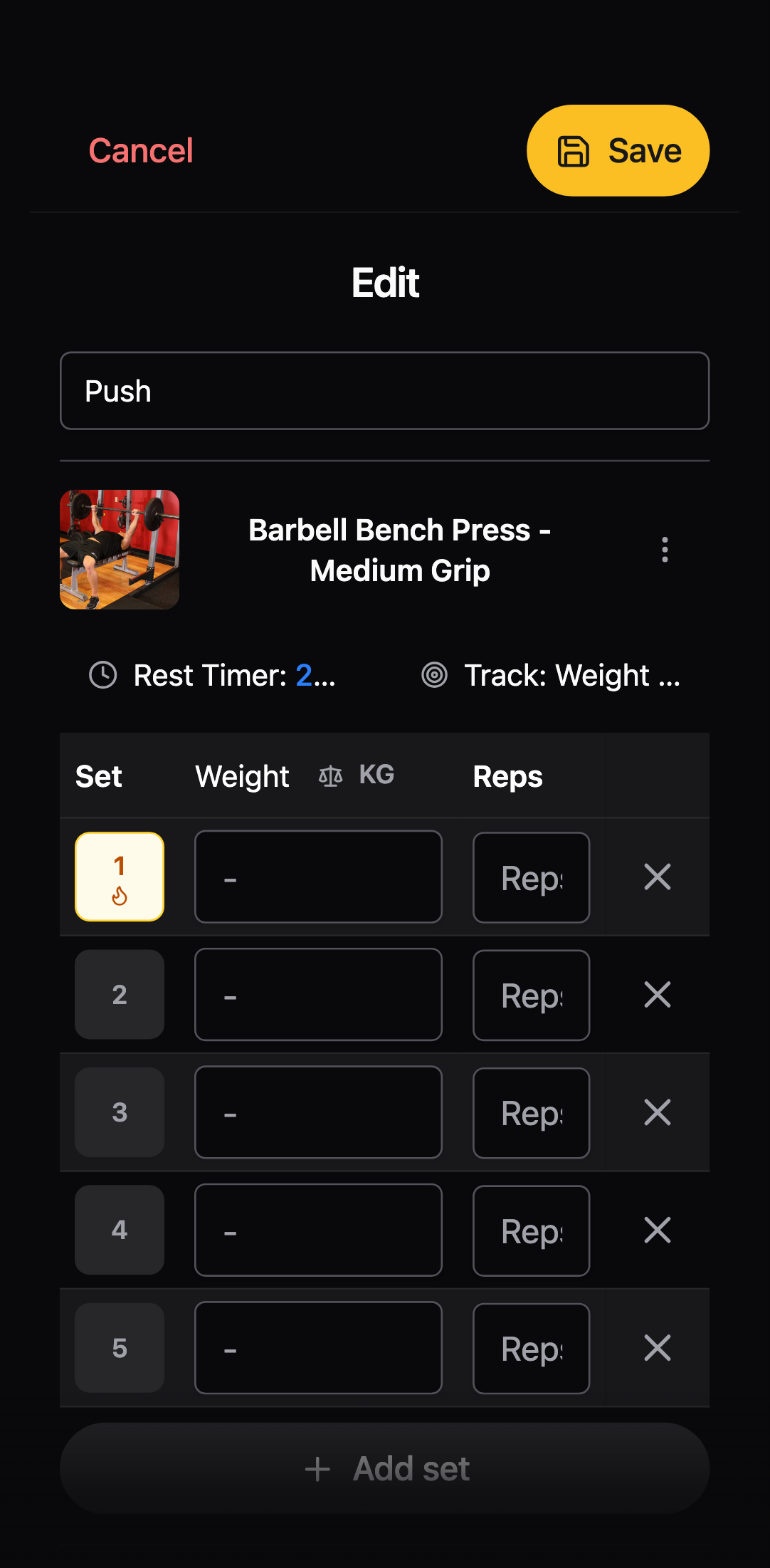 Build own programs with custom routines lists