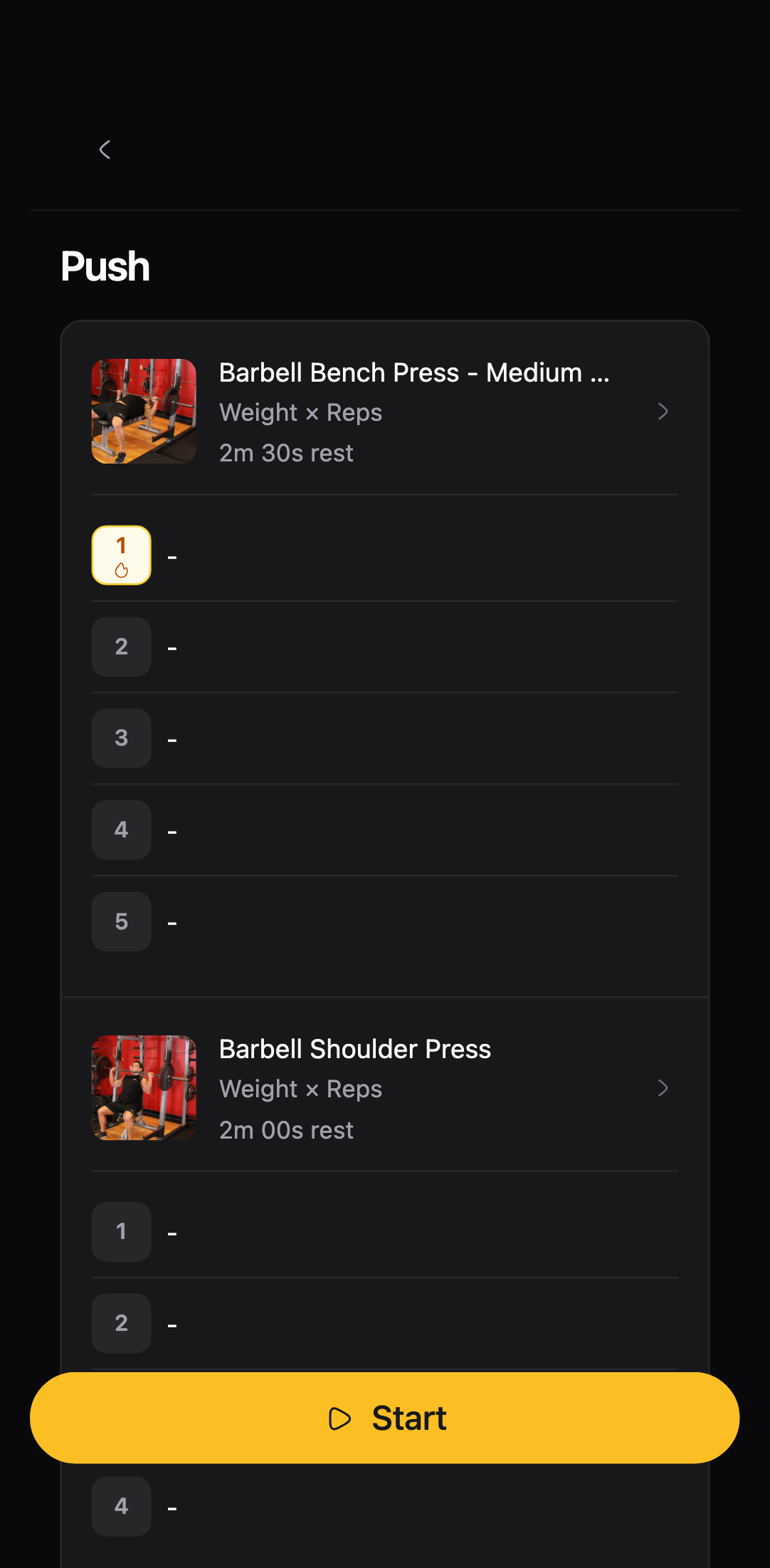 Build own programs with custom routines lists